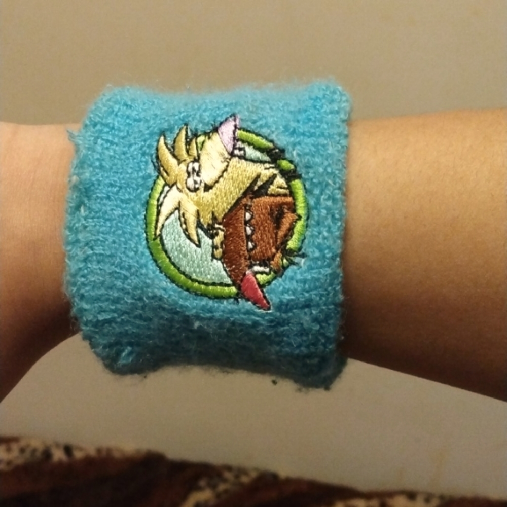 Original angry beaver wrist band
